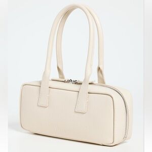 NWT STAUD Dude Shoulder Bag, Cream